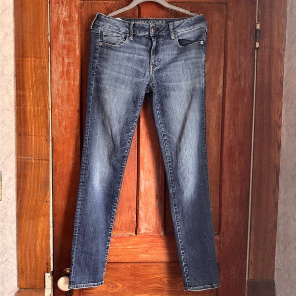 American Eagle Outfitters Denim - American Eagle Outfitters Straight Leg Blue Jeans